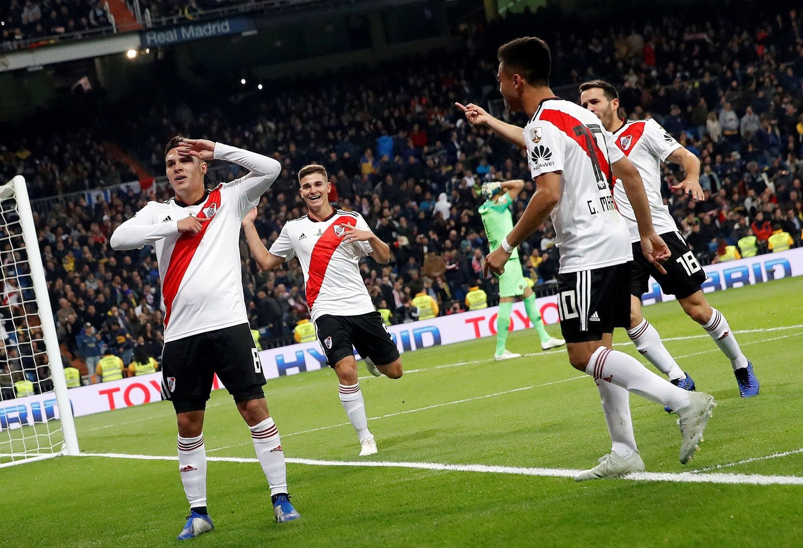 Las imágenes de la final de la Copa Libertadores entre el River Plate y el Boca Juniors