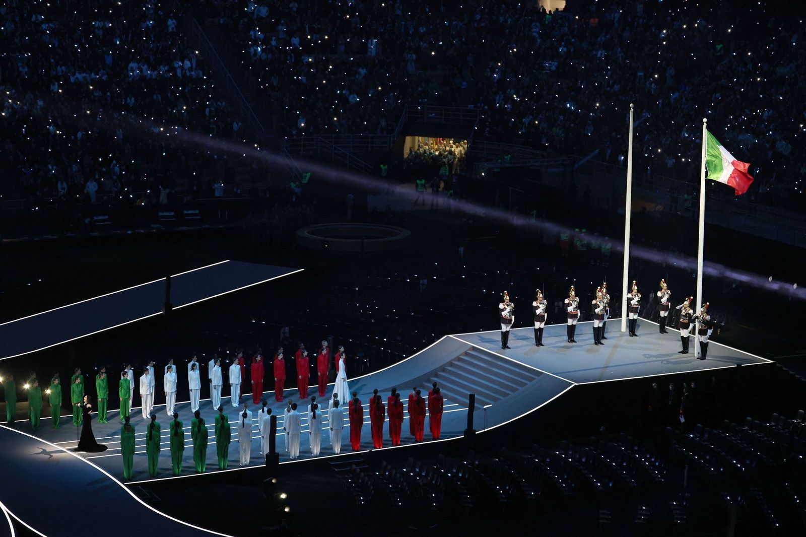 Las fotos de la inauguración de los Juegos Olímpicos de invierno de 2026