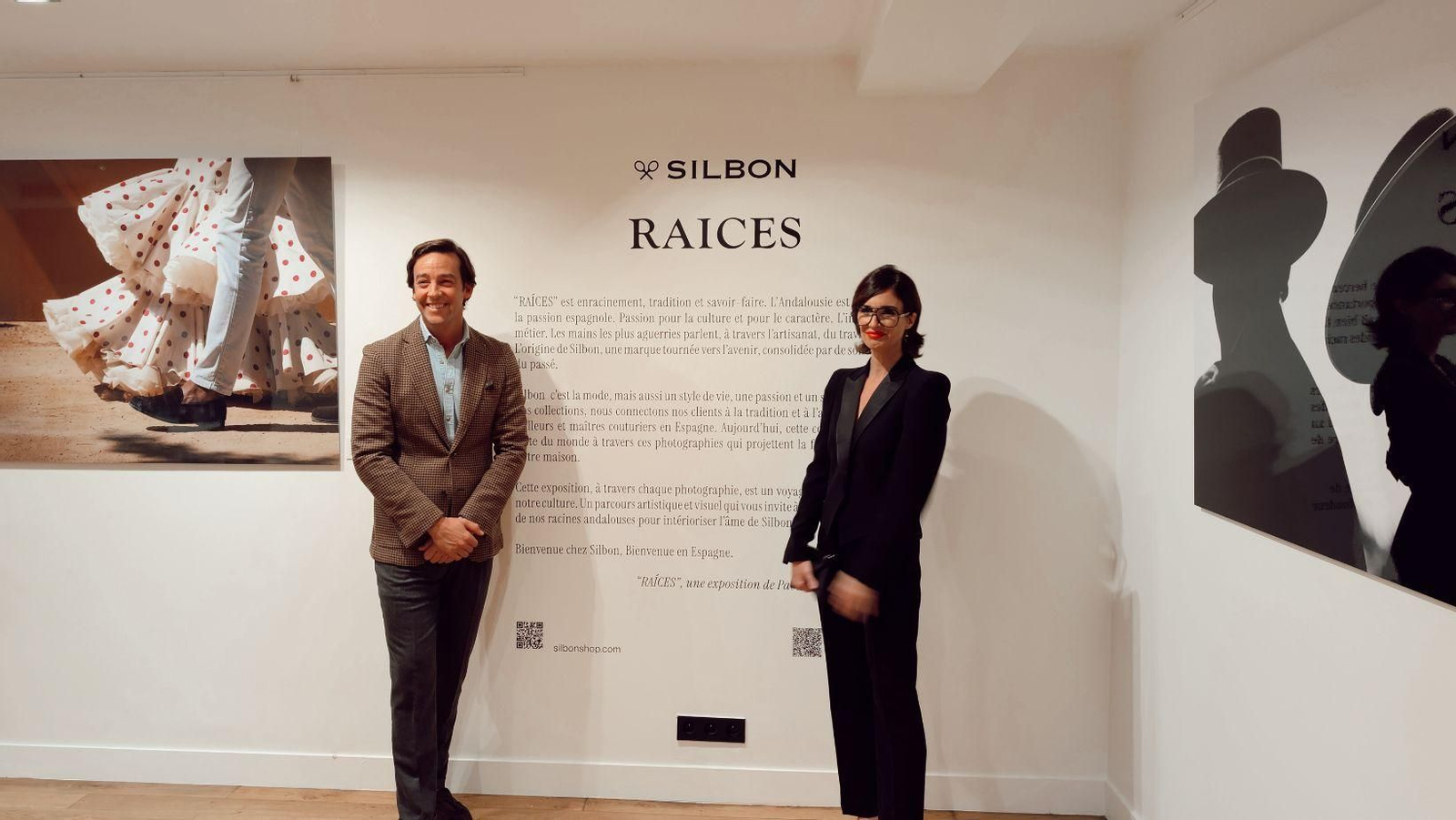 Paz Vega durante su visita a la exposición 'Raíces' Paz Vega durante su visita a la exposición 'Raíces'