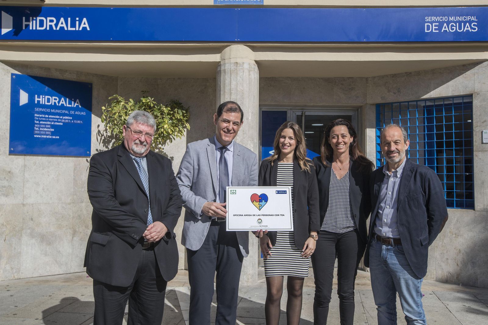 De izquierda a derecha, José Sabido, José Luis Trapero, Sonia Quintero, Matilde Mancha y Javier Segovia.