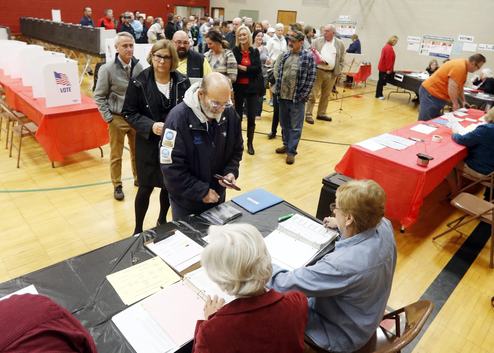 La jornada electoral en EEUU