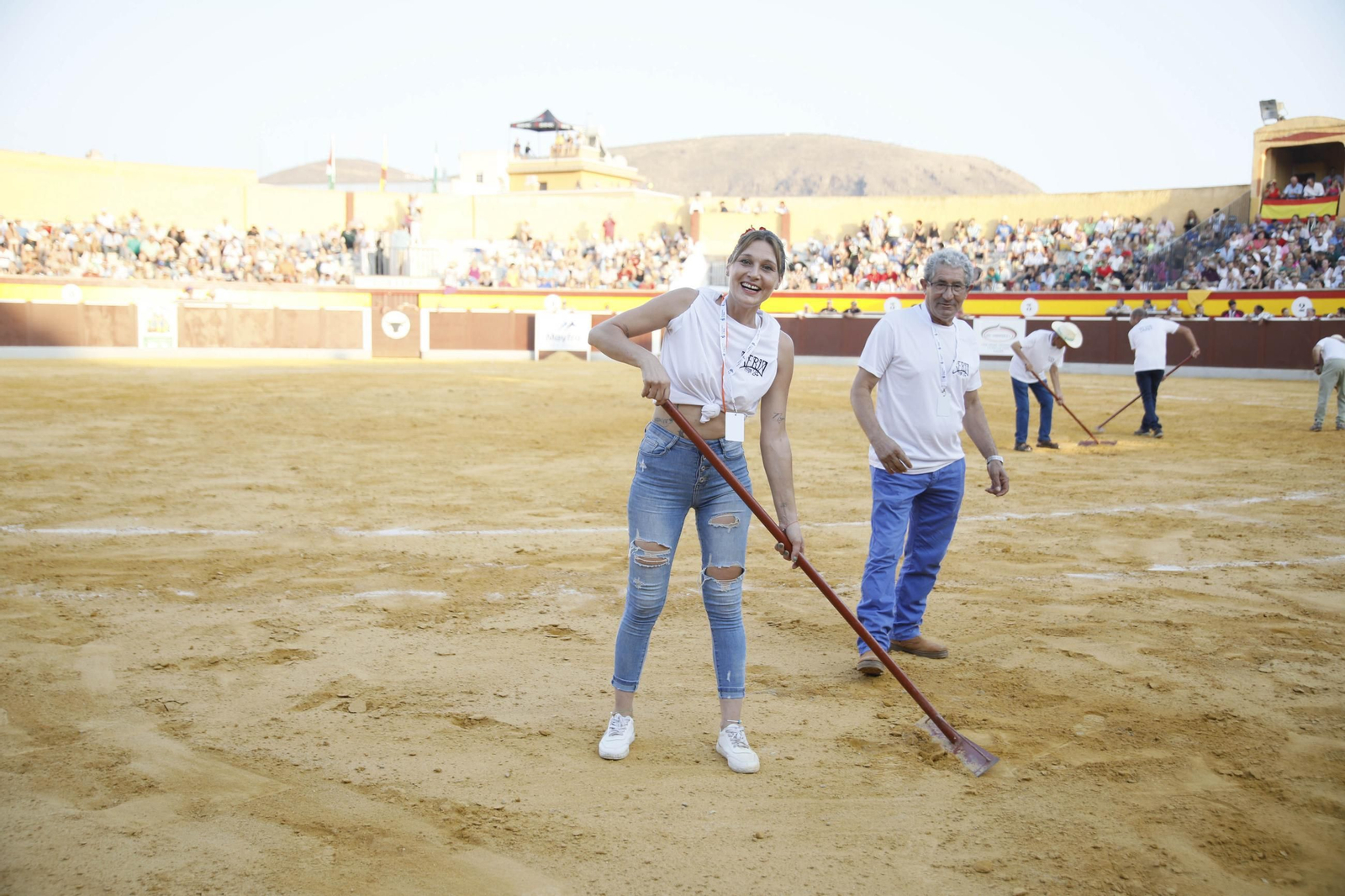 Corrida de toros Berja con un toro indultado, en imágenes