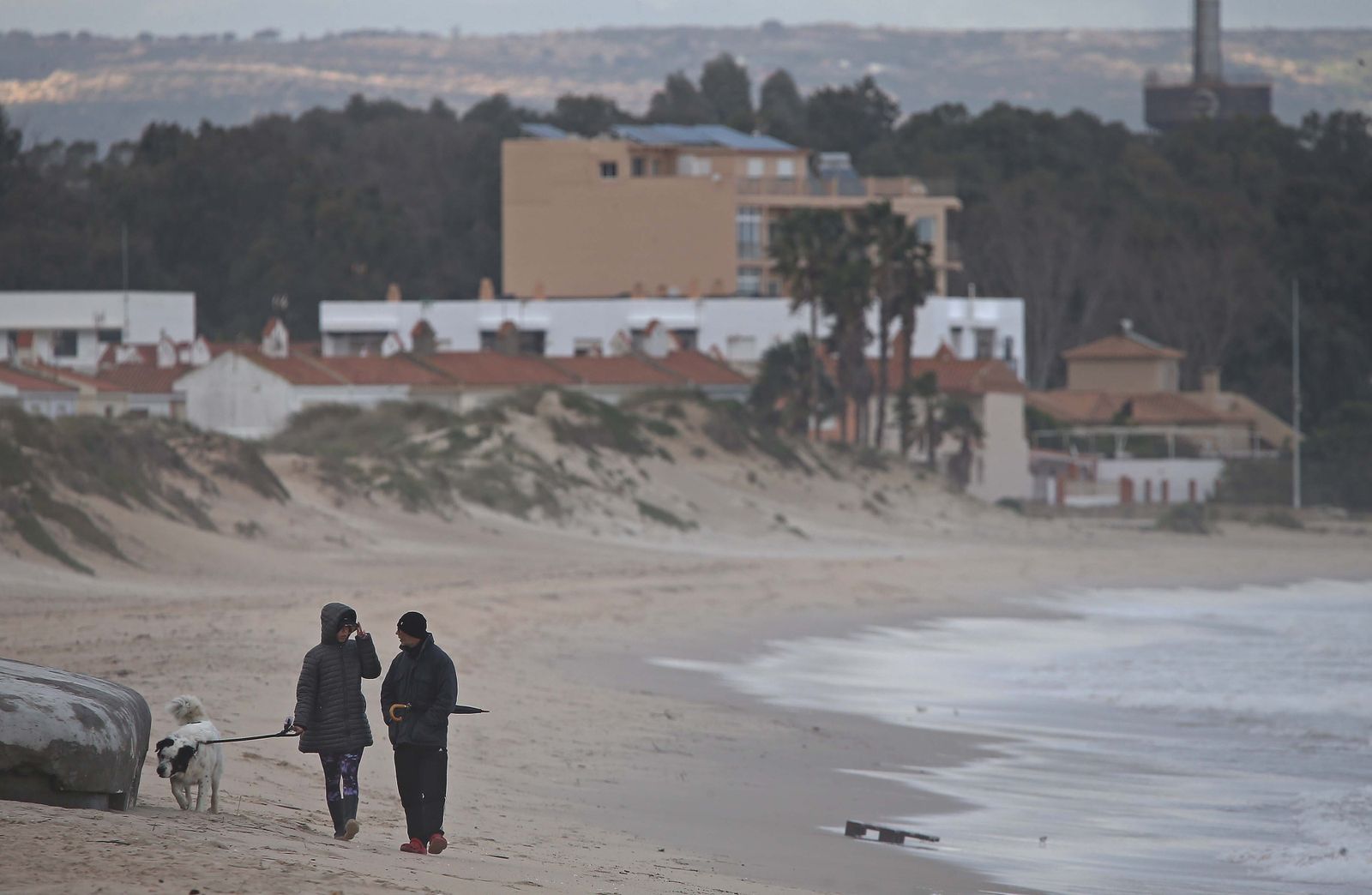 Fotos del temporal en la Bahía de Algeciras