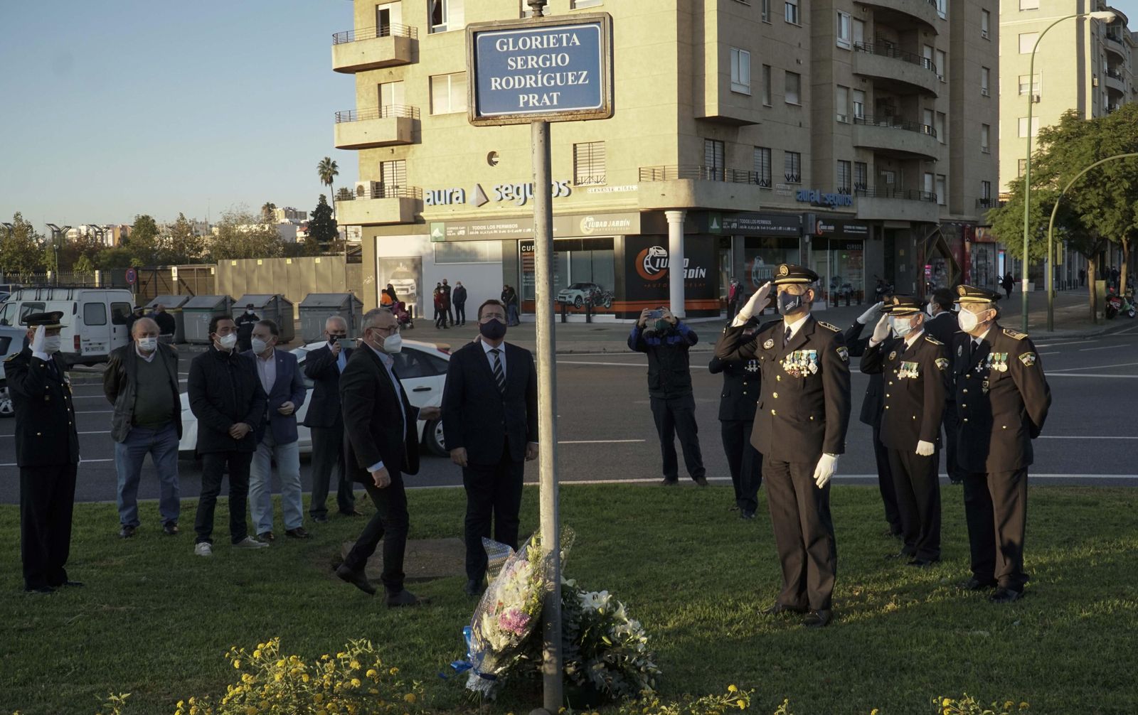 Acto de recuerdo del agente Sergio Rodríguez-Prat, fallecido en acto de servicio en 2013.