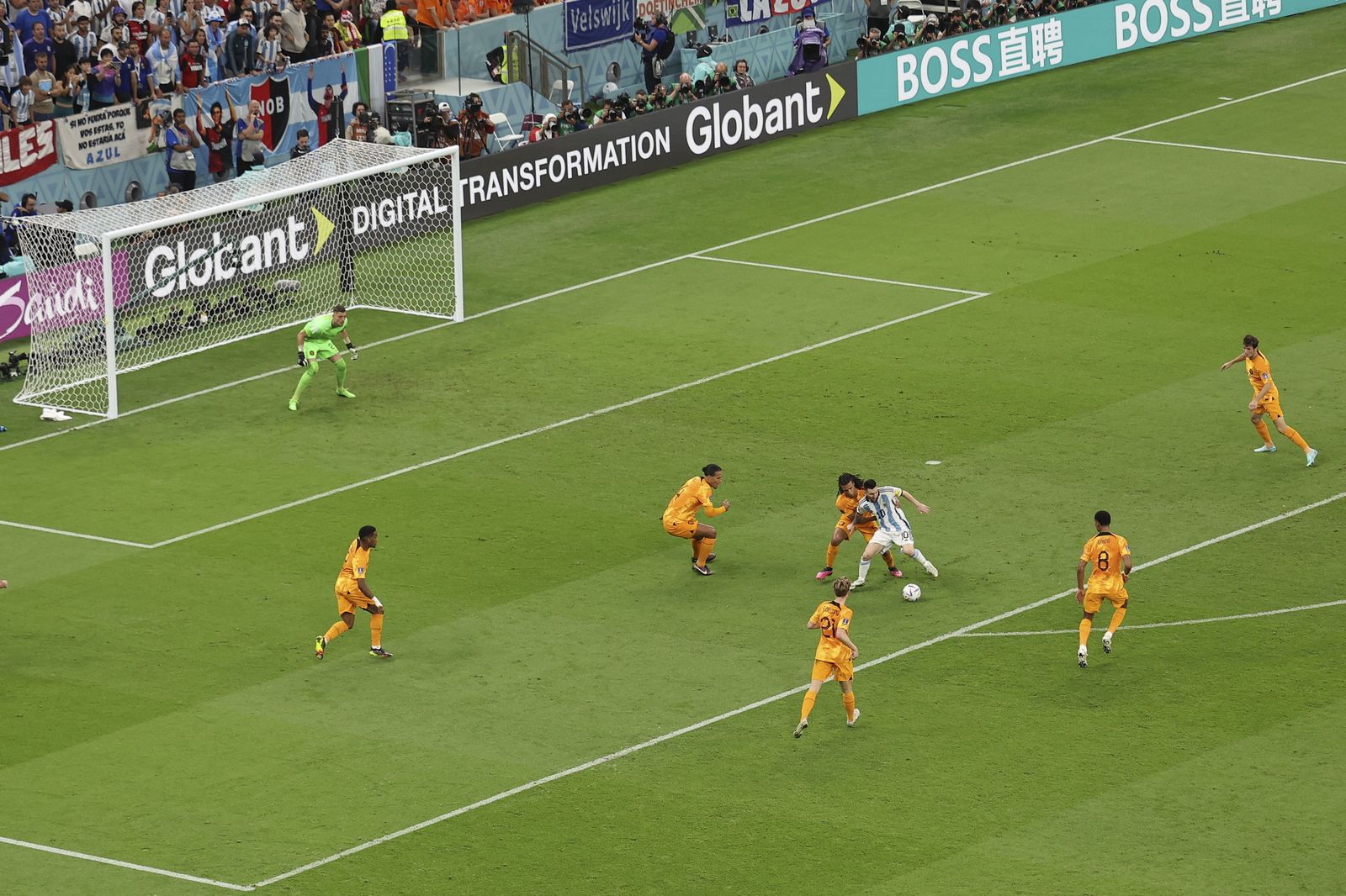 Las imágenes del Países Bajos - Argentina en los cuartos de final del Mundial de Qatar