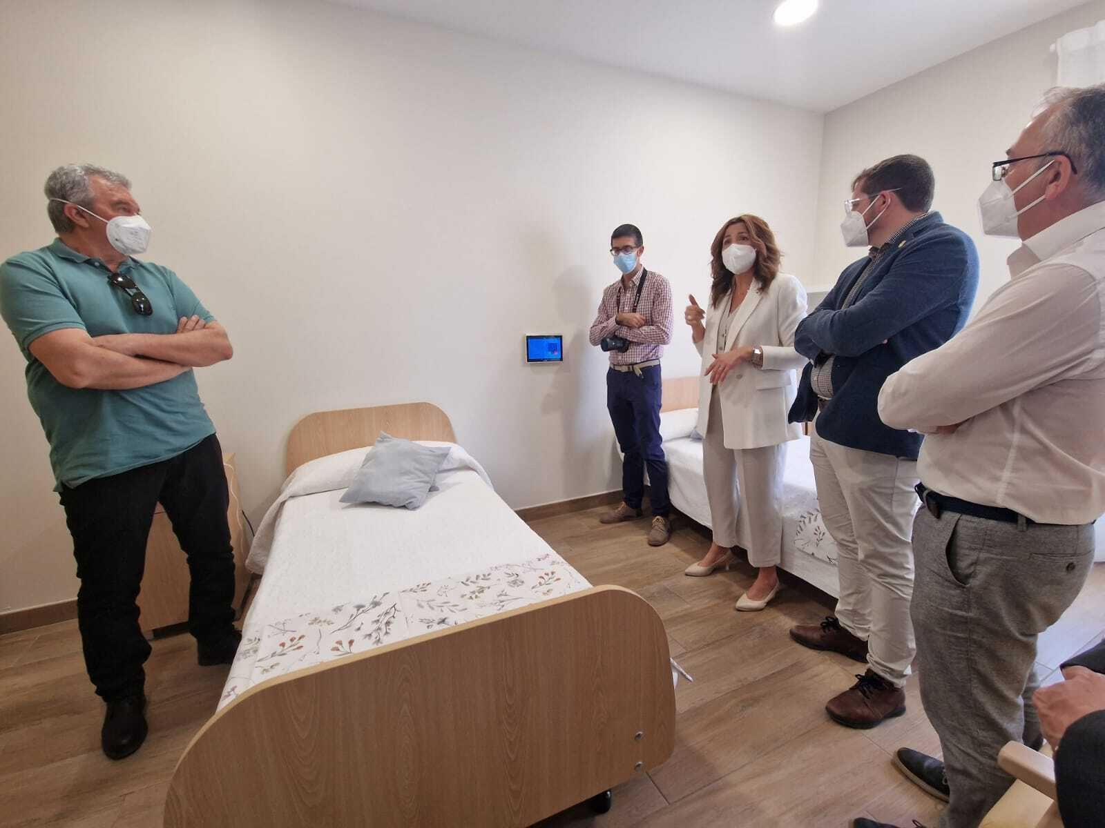 Jornada de puertas abiertas con motivo de la inauguración de la residencia de Las Tres Villas