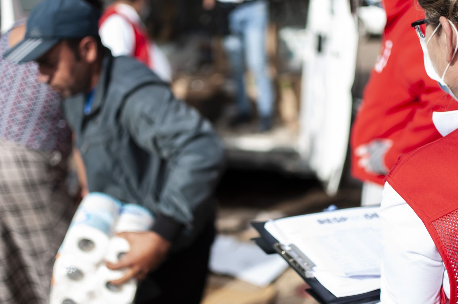 Asistencia a inmigrantes en Cruz Roja Córdoba.