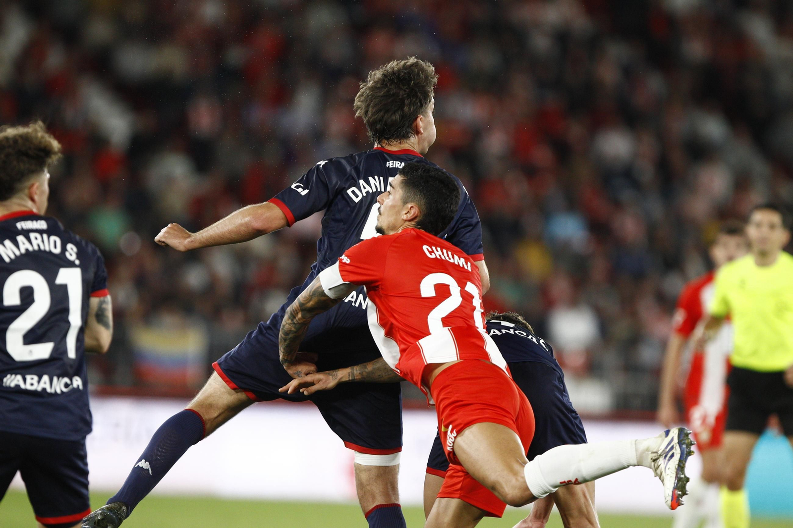El partido U.D. Almería-Deportivo de La Coruña, en imágenes