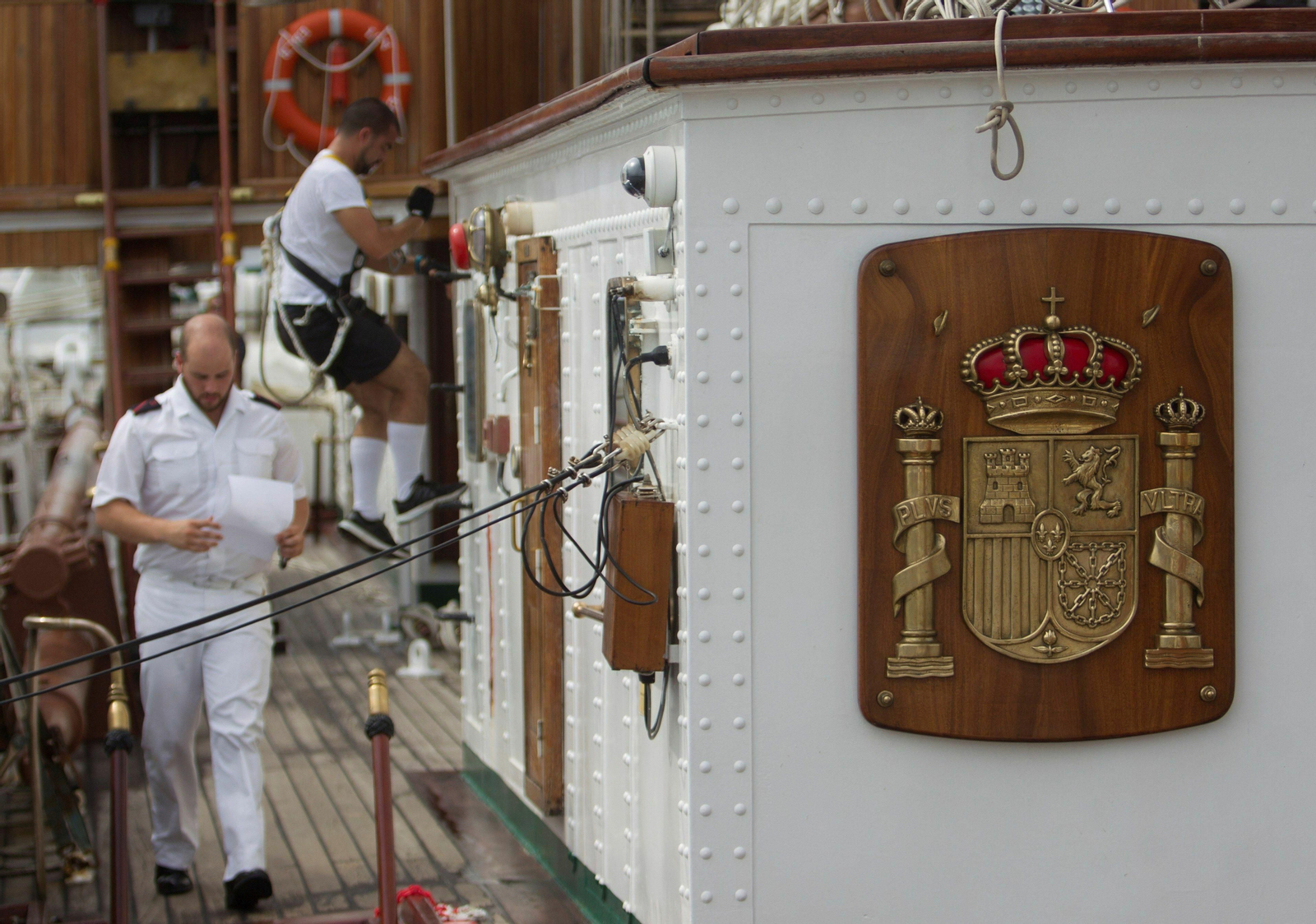 El 'Juan Sebastián de Elcano' en La Habana