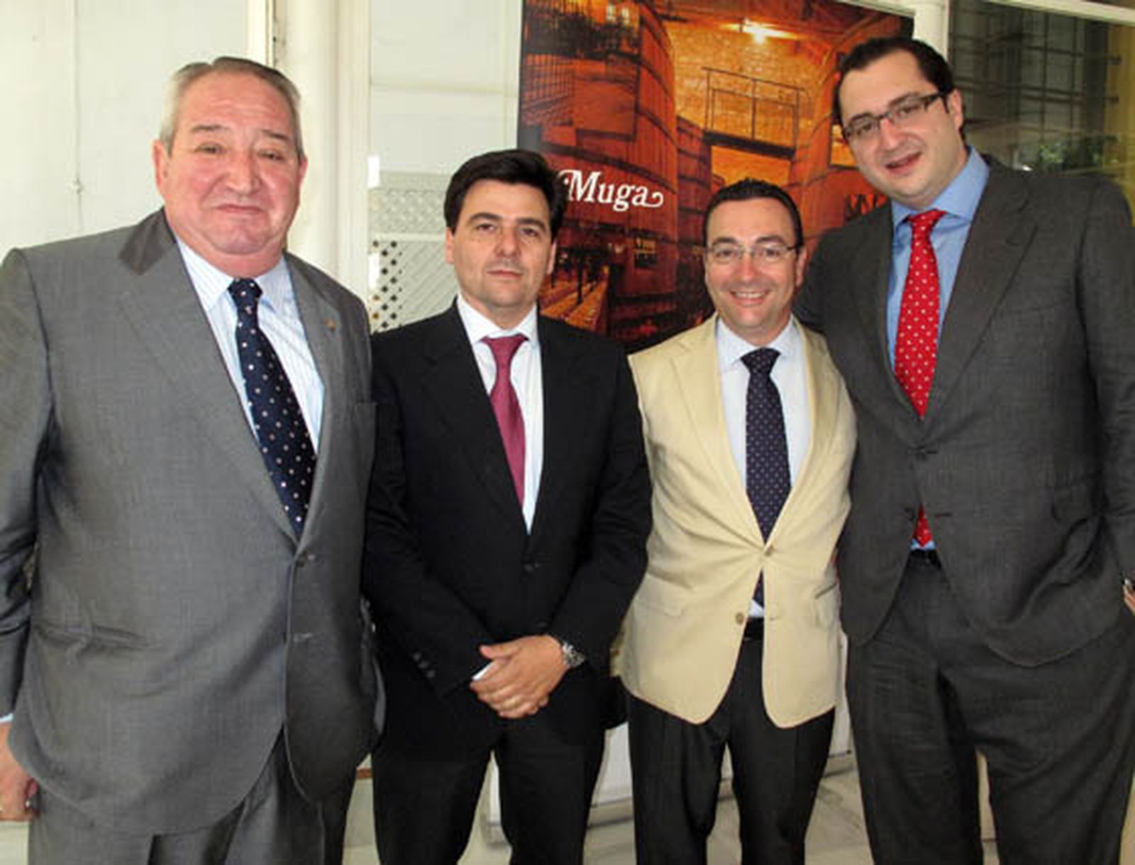 Almuerzo riojano con vinos de Bodegas Muga