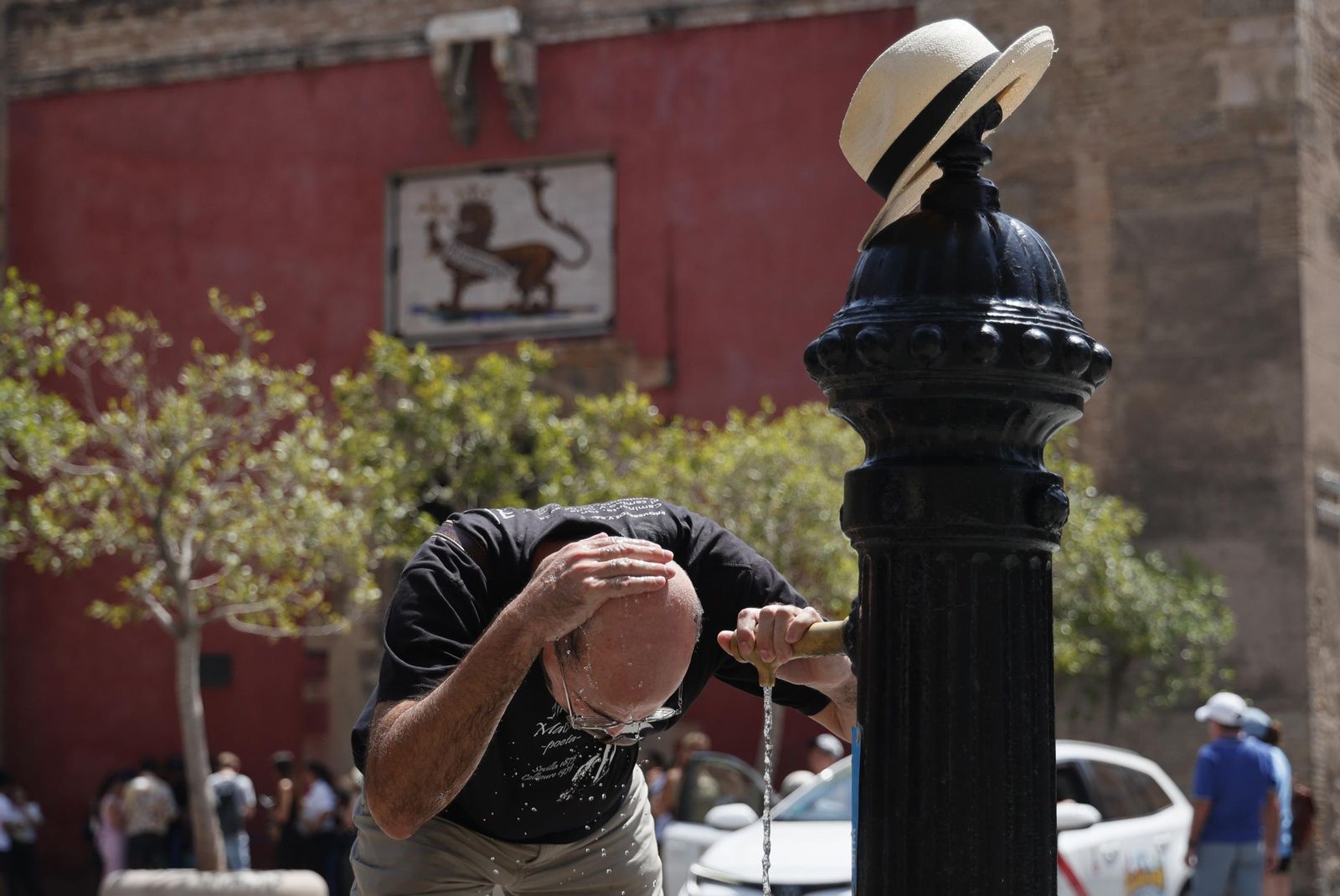 Otro día de calor en Sevilla