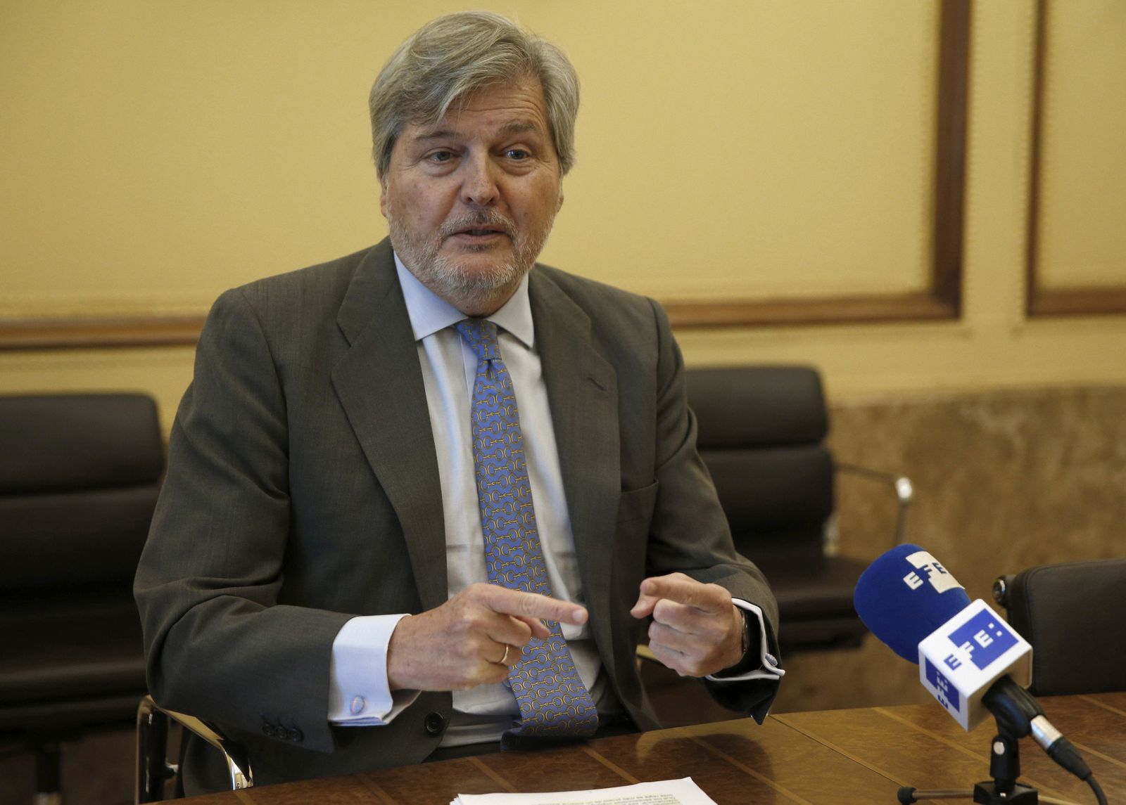 El ministro de Educación, Cultura y Deporte, Íñigo Méndez de Vigo.