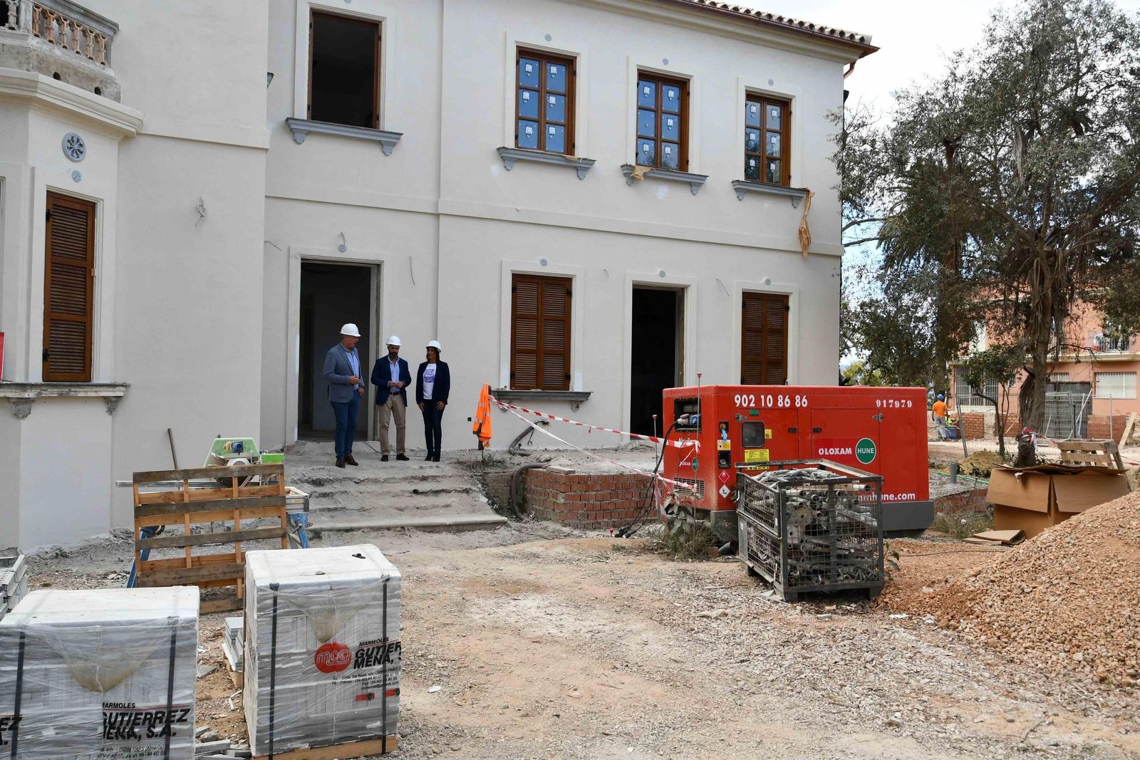 Imagen de las obras iniciadas en 2021.