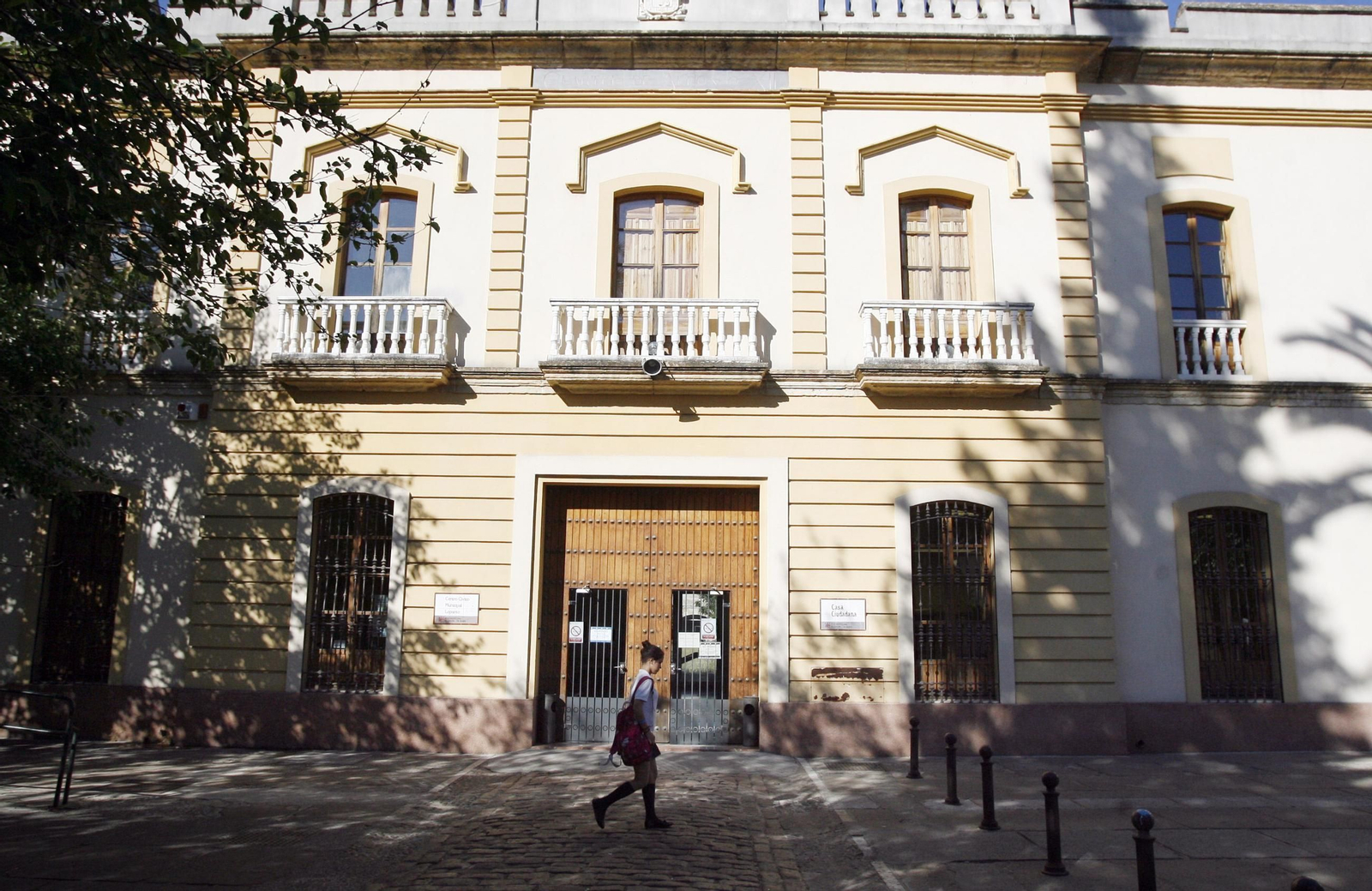 Fachada de la Casa Ciudadana de Córdoba, que abrirá este fin de semana.