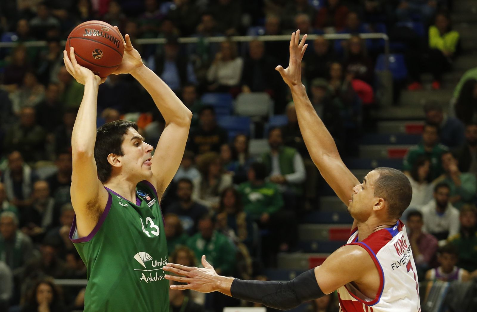 Imágenes del Unicaja-Bayern de Múnich