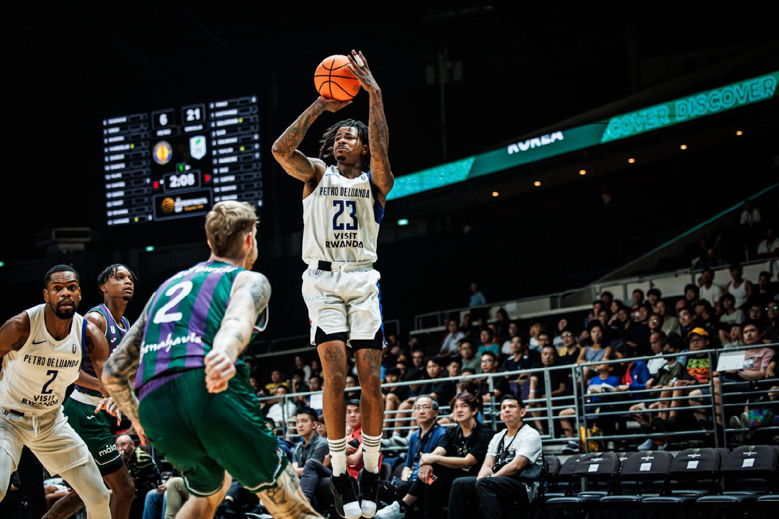 Las fotos del Preto Luanda - Unicaja de la Copa Intercontinental de baloncesto