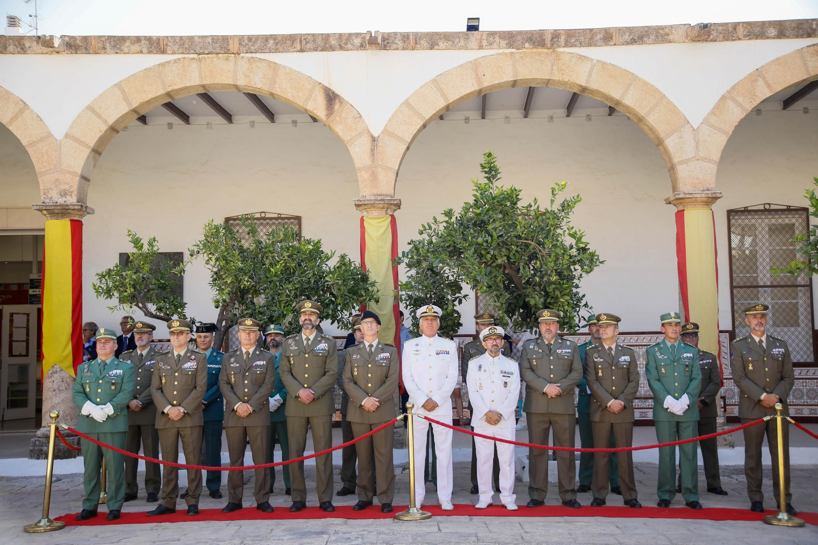 Toma de posesión del coronel José Manuel Lupiani Castellanos, en imágenes