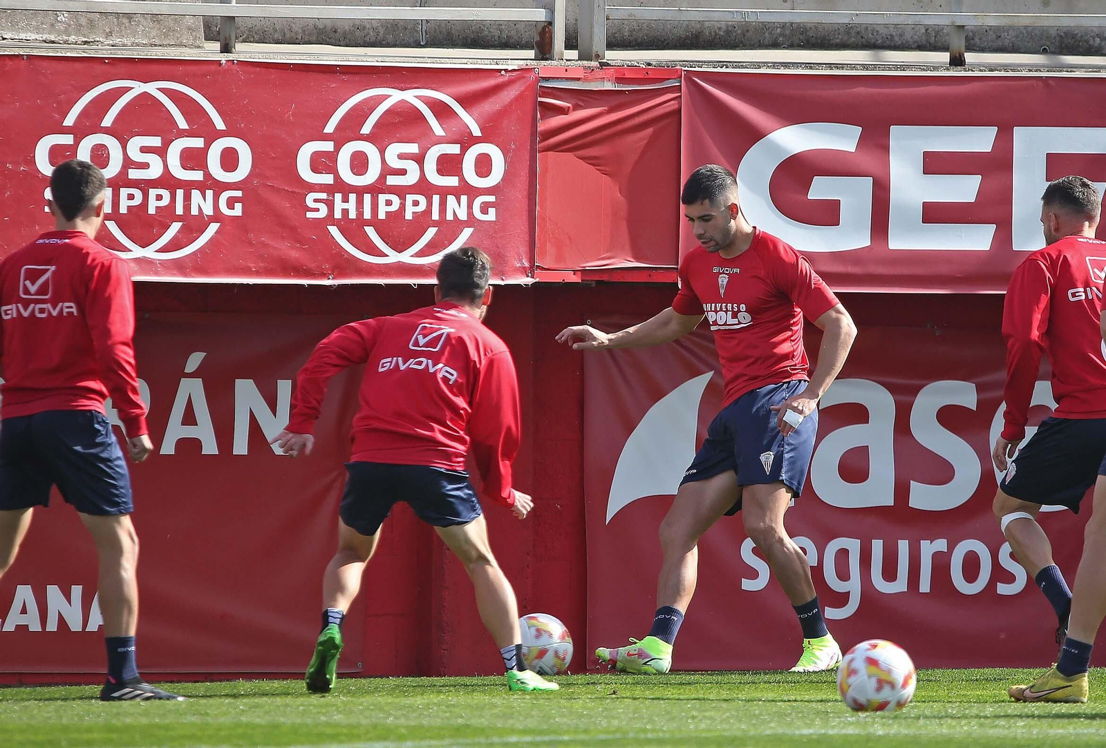 Fotos del entrenamiento del Algeciras CF previo al partido contra el Pontevedra