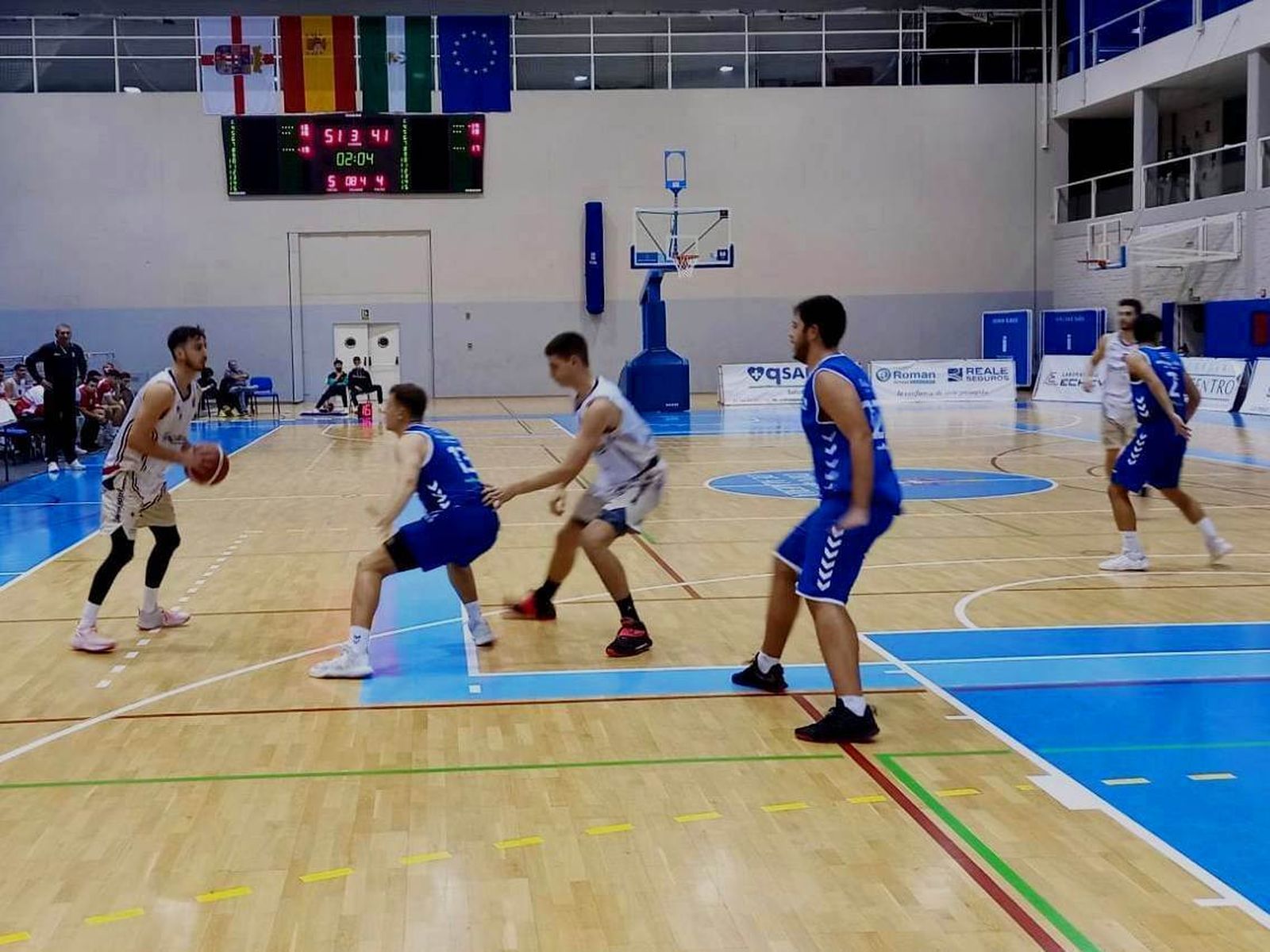 Ecoculture Costa de Almería en un partido.