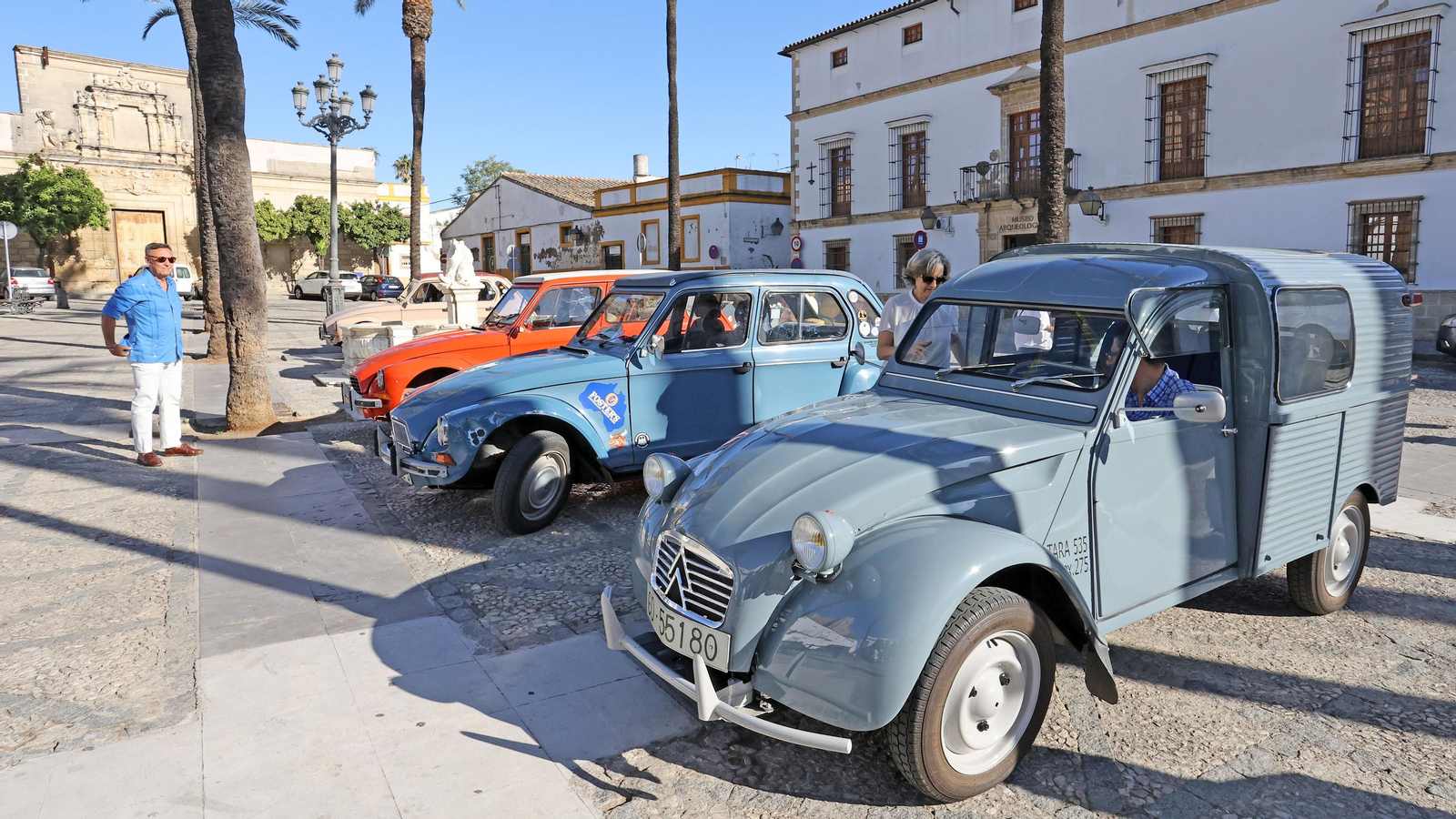 Ruta de Dyane 6 de la asociación Jacobea de Jerez