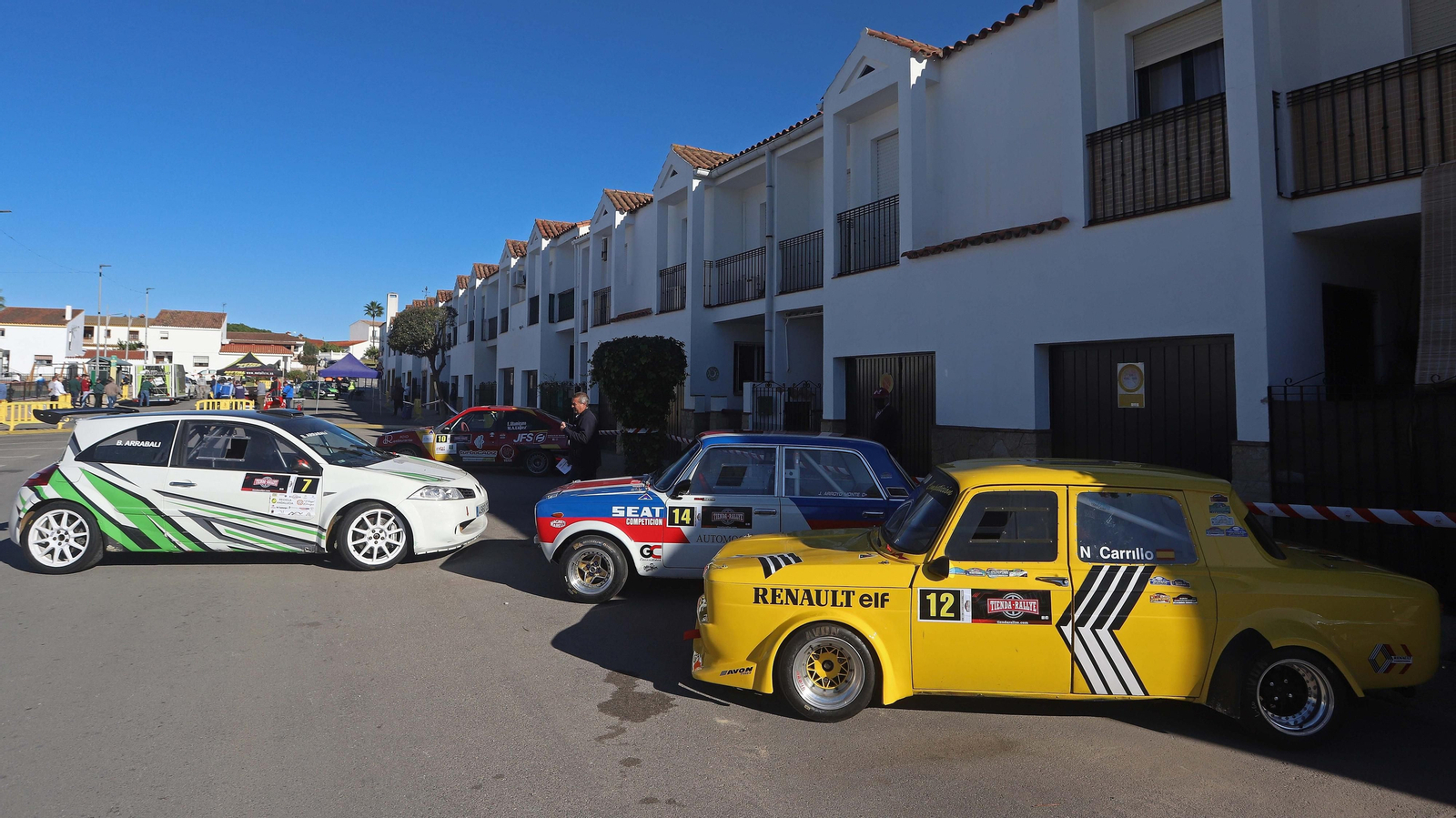 Fotos de los preparativos de la VIII Subida a Castellar