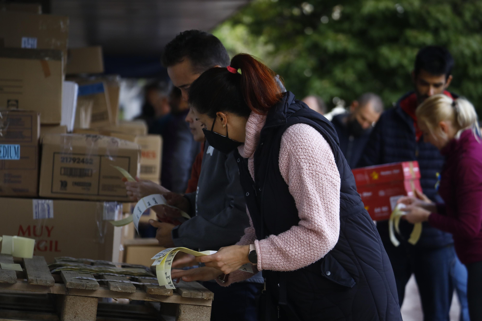 Las fotografías del nuevo cargamento solidario de Córdoba a Ucrania