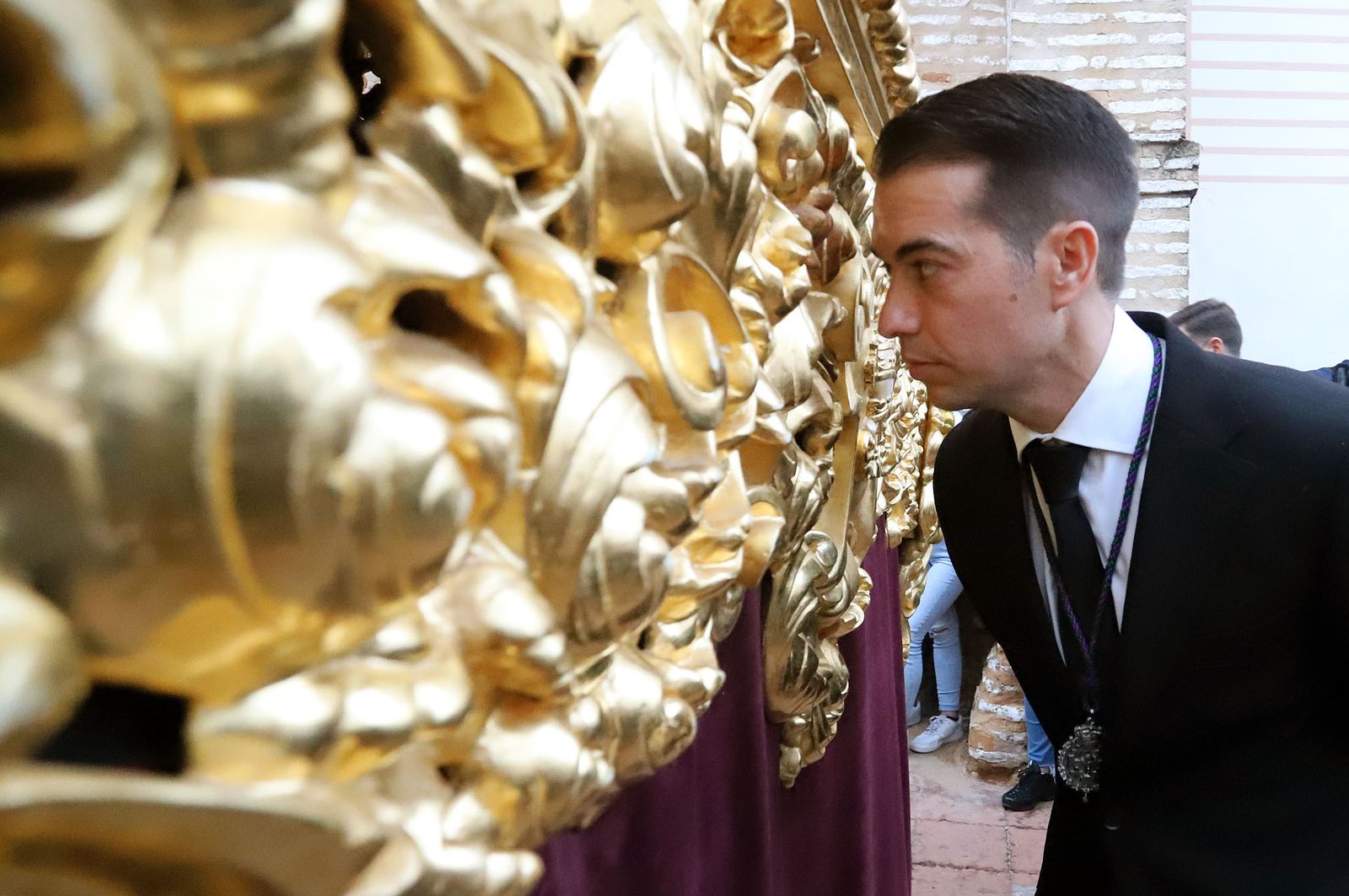 Imágenes de Pasión en su procesión por Huelva