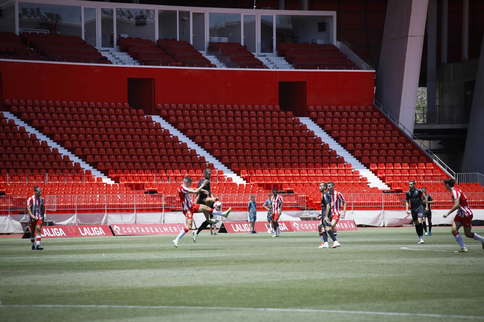 Imágenes del partido entre el Almería B y el Real Jaén