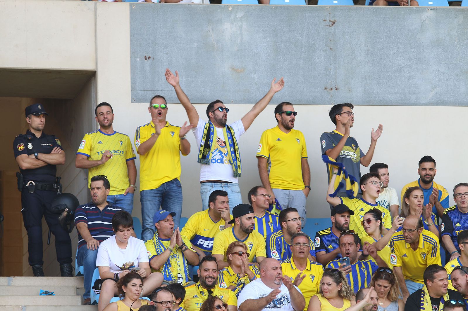 Las imágenes del UD ALMERÍA-CÁDIZ CF