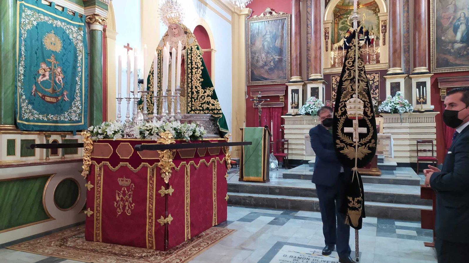 Rosario del Huerto, el primer acto de culto externo en 18 meses de pandemia