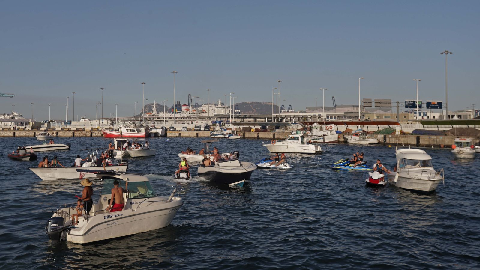 Fotos de la procesión de la Virgen del Carmen en Algeciras 2022