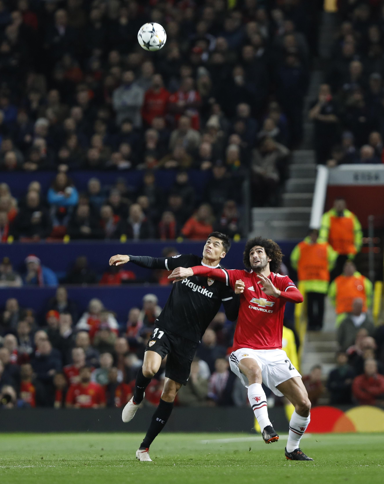 Las imágenes del Manchester United-Sevilla