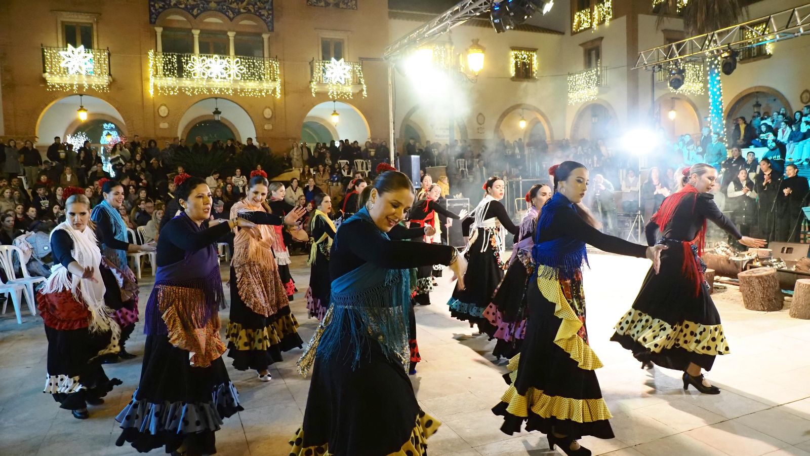 Bailes tradicionales en Palos de la Frontera.