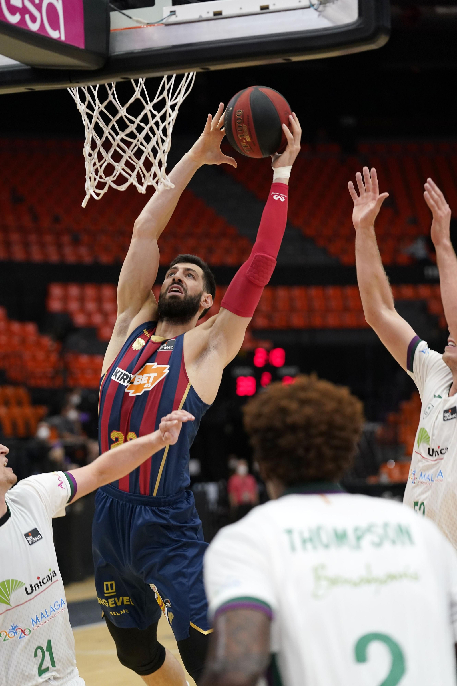 El Baskonia-Unicaja, en fotos