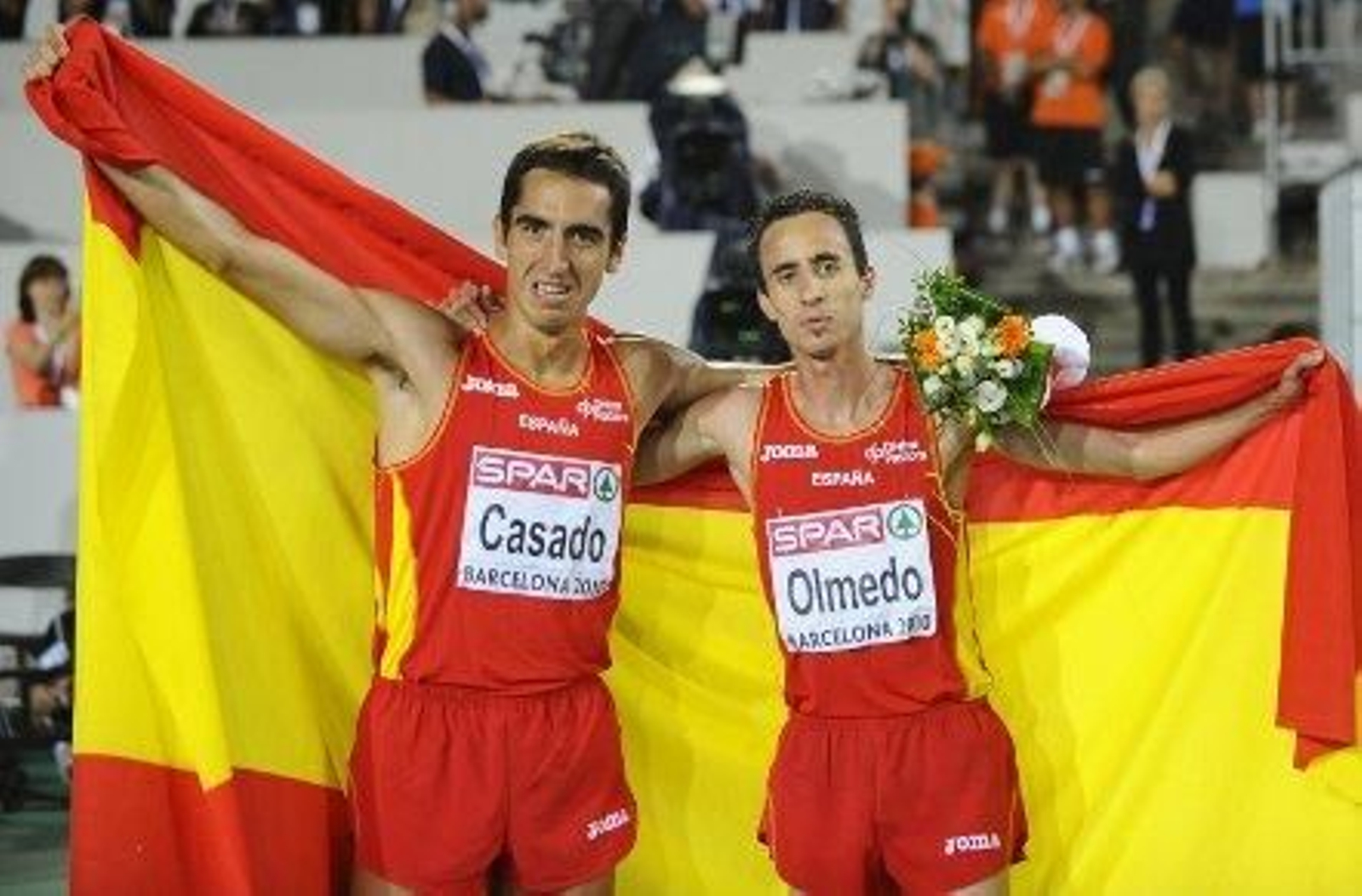 Casado consigue el oro y Olmedo el bronce en los 1.500 metros