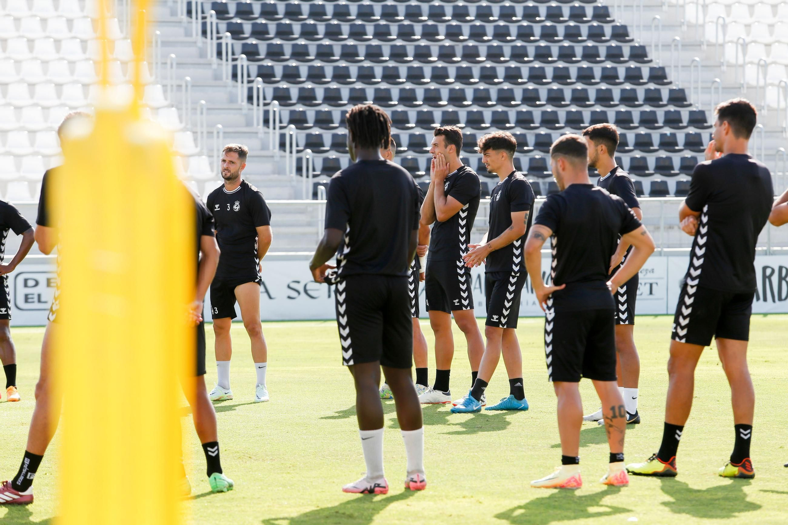 Las fotos del entrenamiento de la Balona previo al partido con el San Fernando