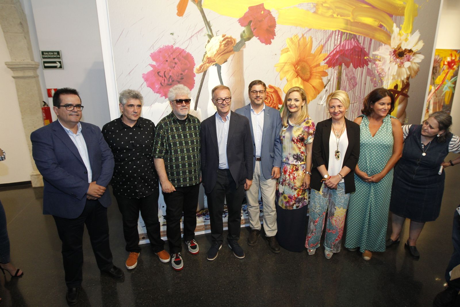 Fotogalería visita Pedro Almodóvar al CAF Almería