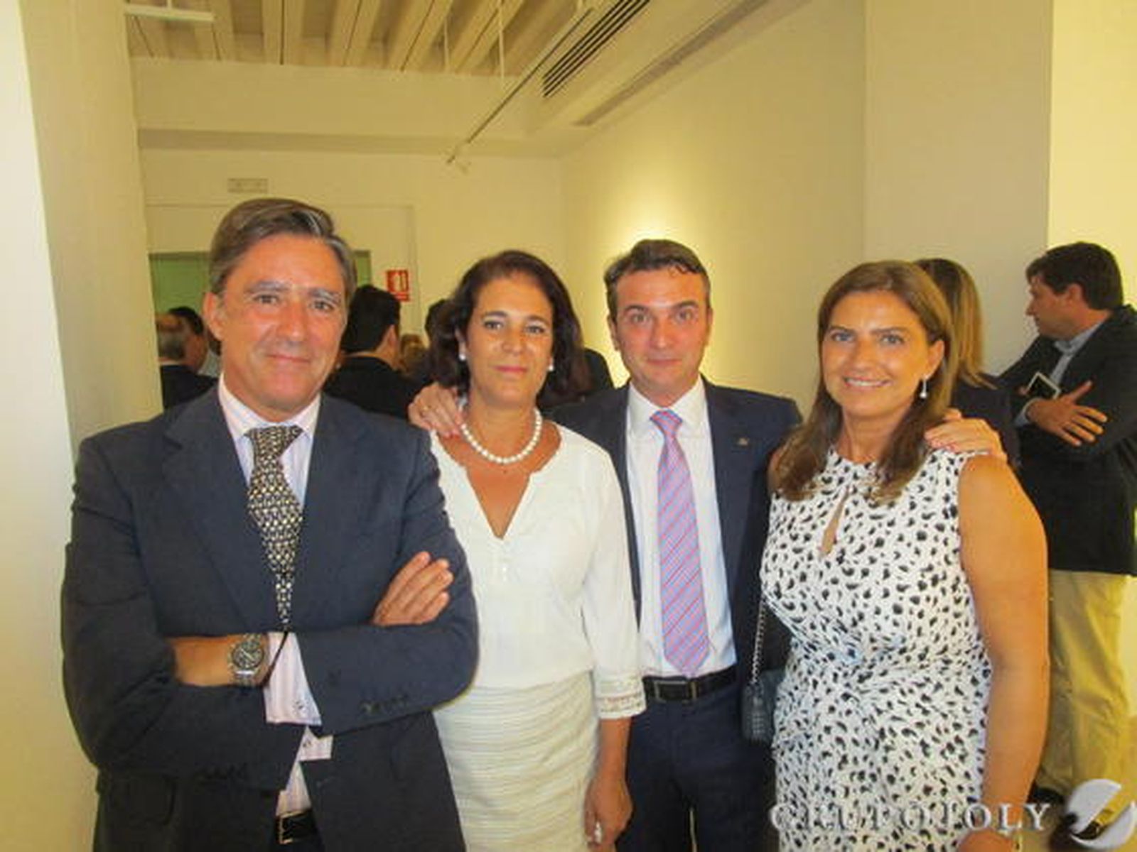 Manuel Estrella, Marta Dodero, Eduardo González Mazo y María Ángeles Rodríguez.

Foto: Ignacio Casas de Ciria
