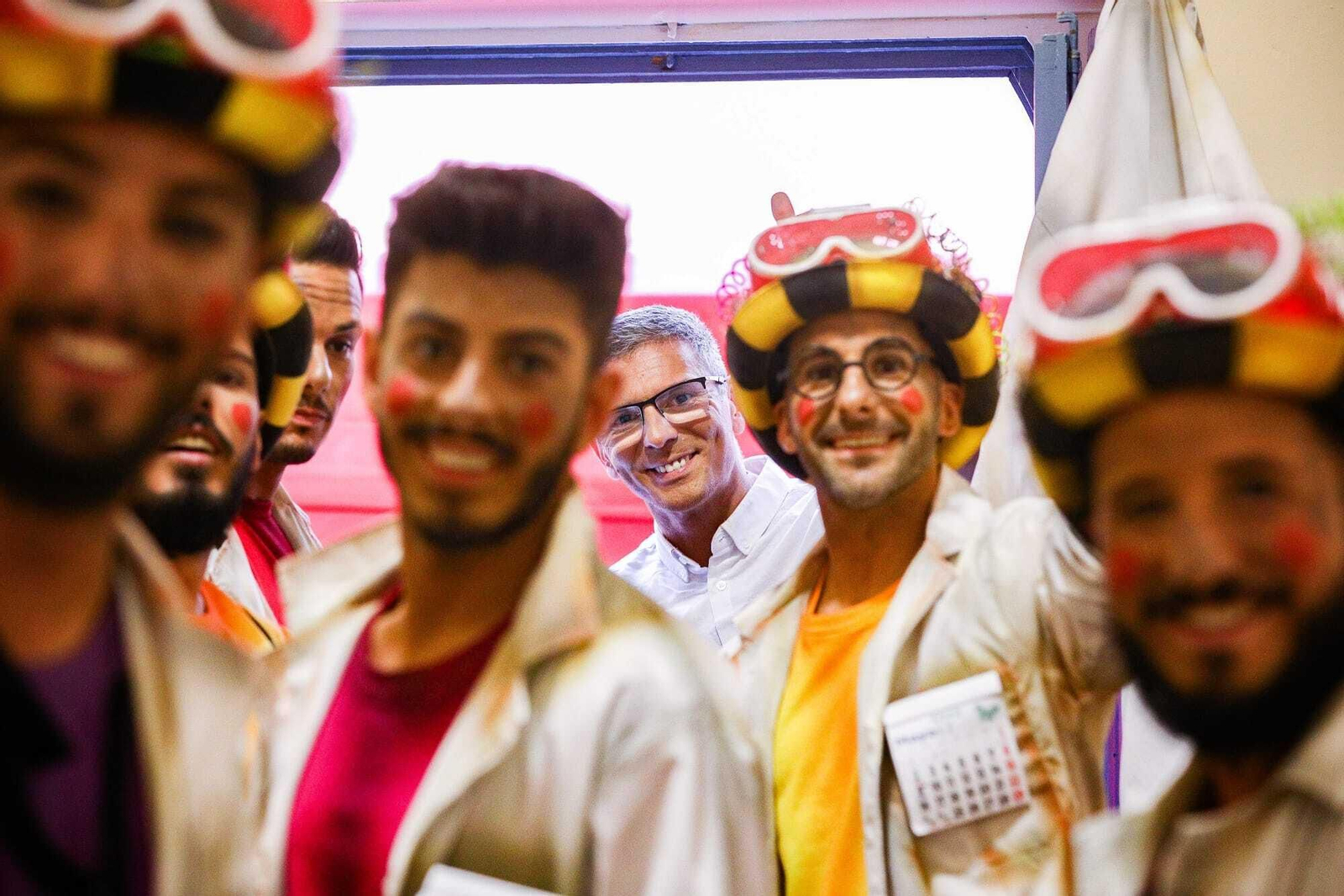 Ambiente de la octava sesión clasificatoria