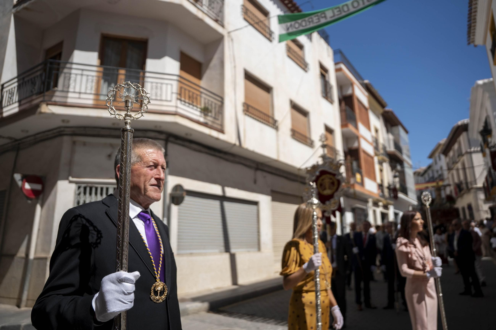Eucaristía y procesión de Exaltación de la Cruz en la localidad de Vélez-Rubio