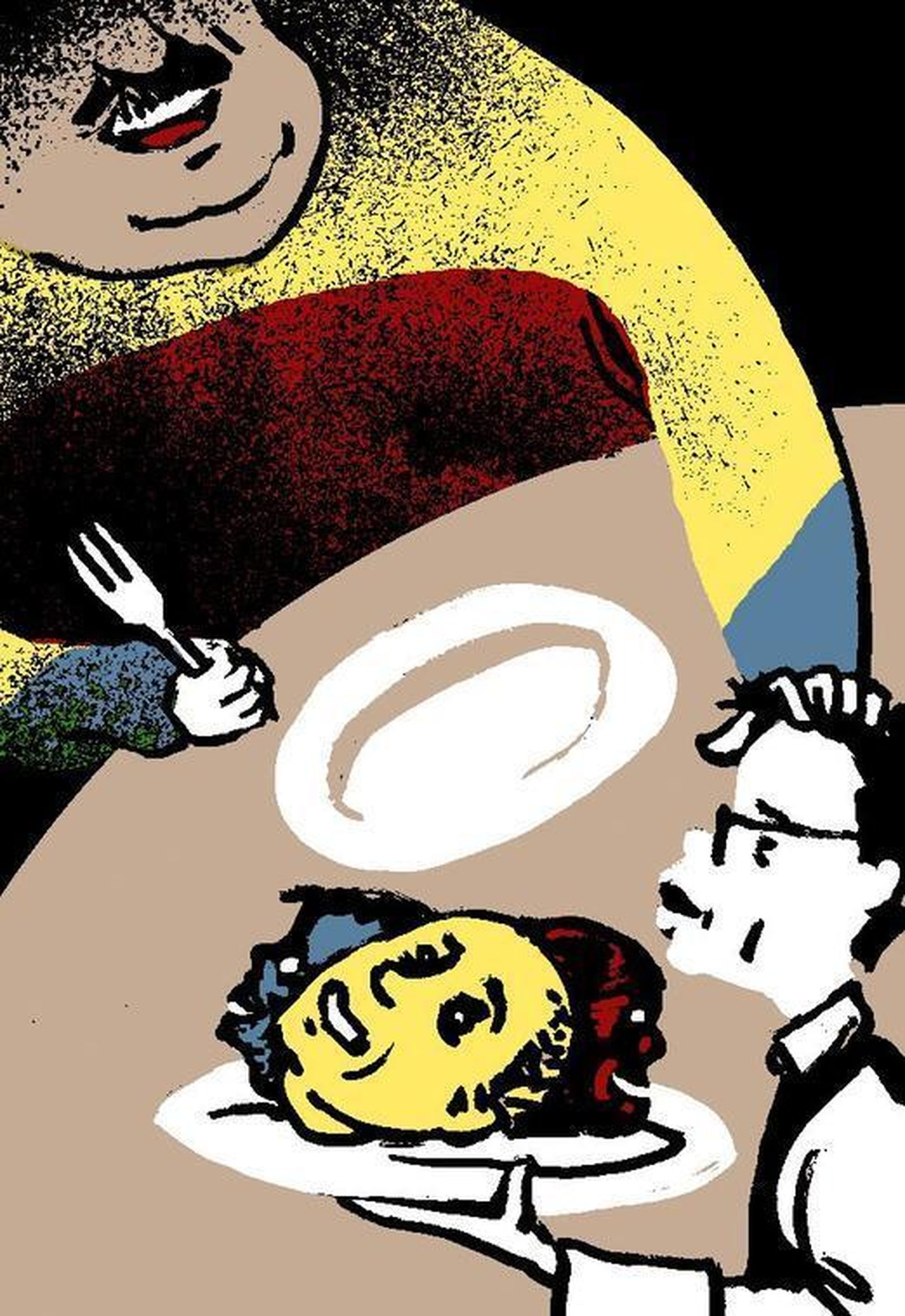 Tres comidas al día