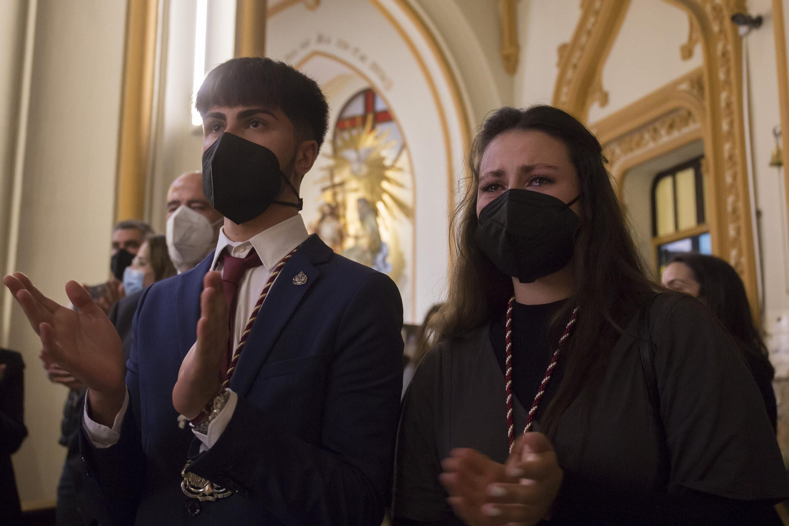 Las fotos del Domingo de Ramos, con largas colas en los templos