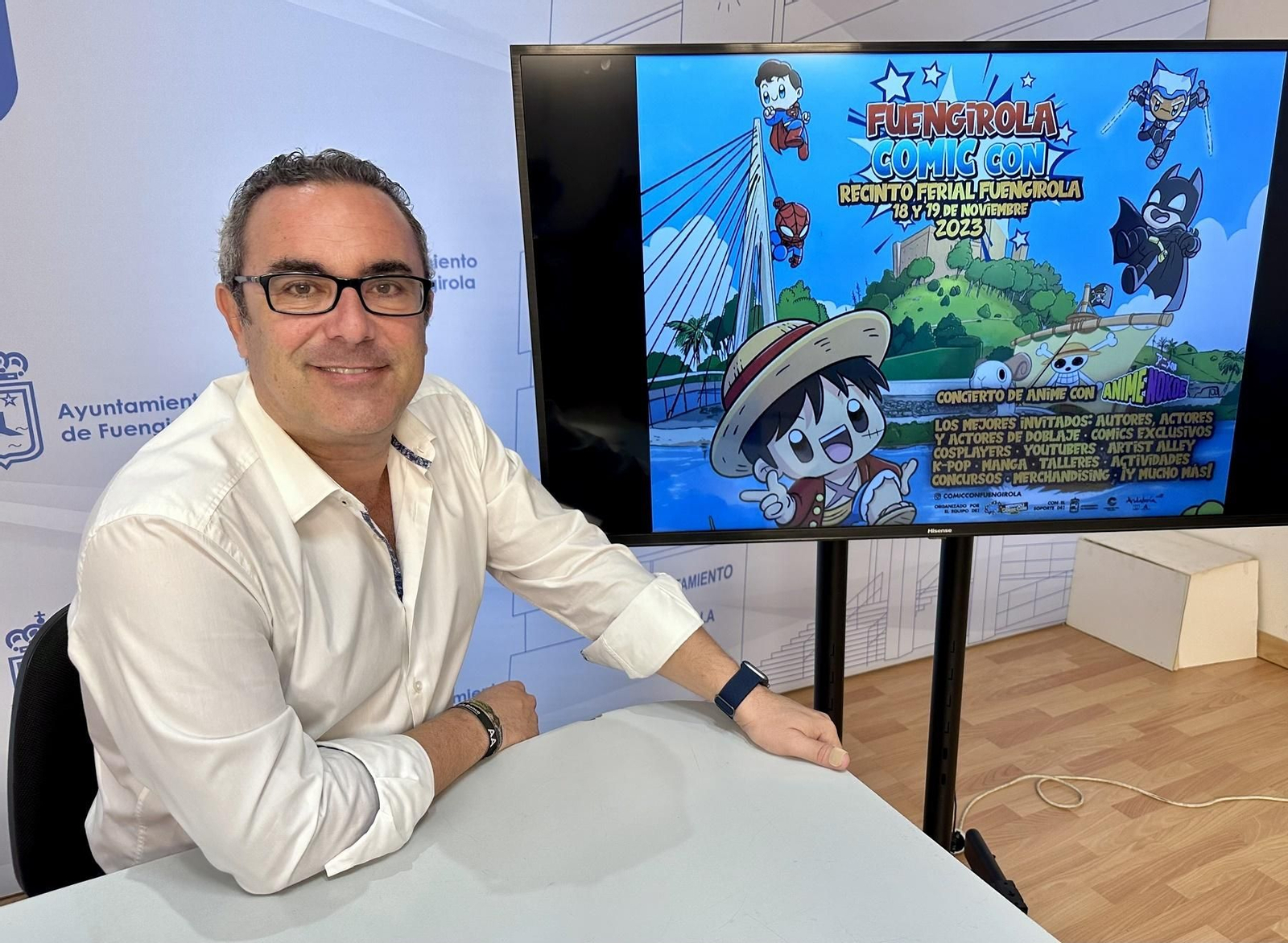 El concejal de Cultura, Rodrigo Romero. El concejal de Cultura, Rodrigo Romero.