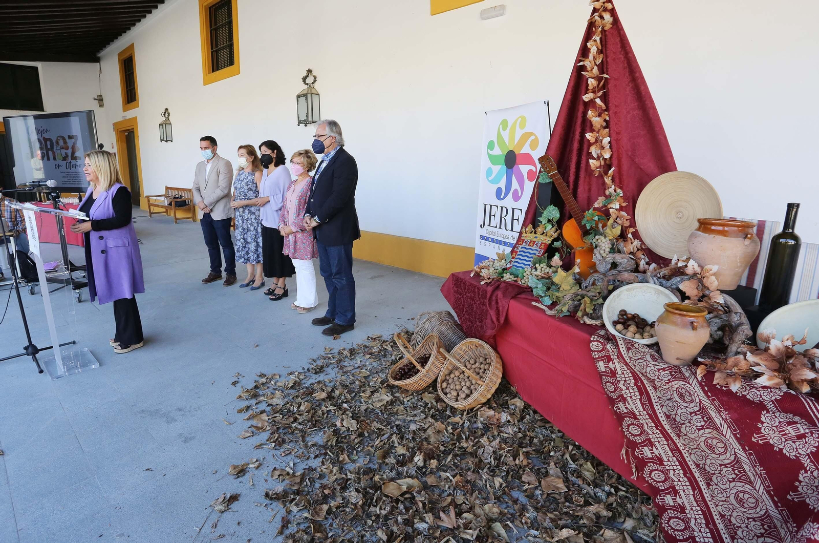 Presentación de la programación municipal "Callejea Jerez "en otoño