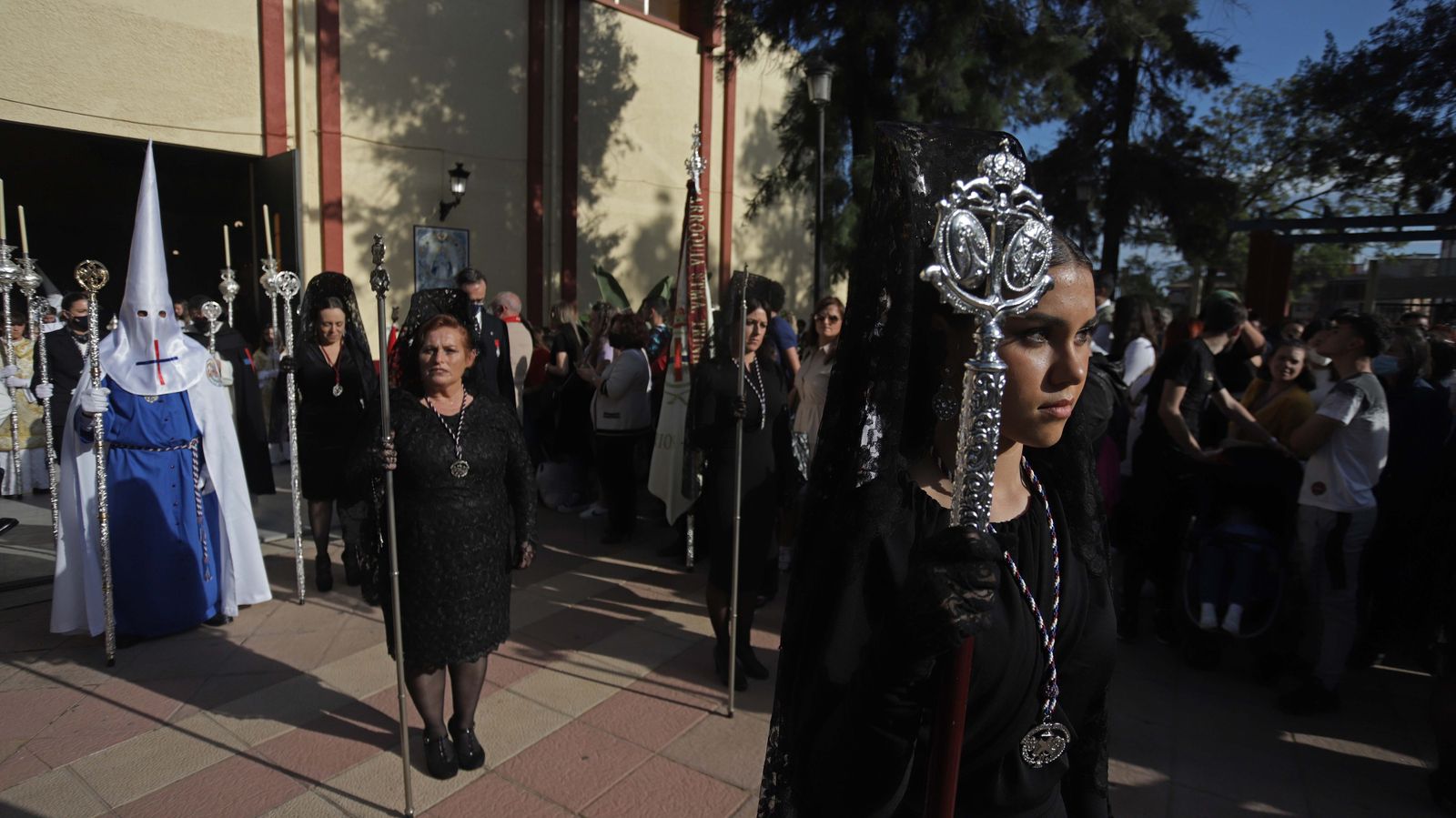 Fotos del Jueves Santo en Algeciras: Las Tres Caídas