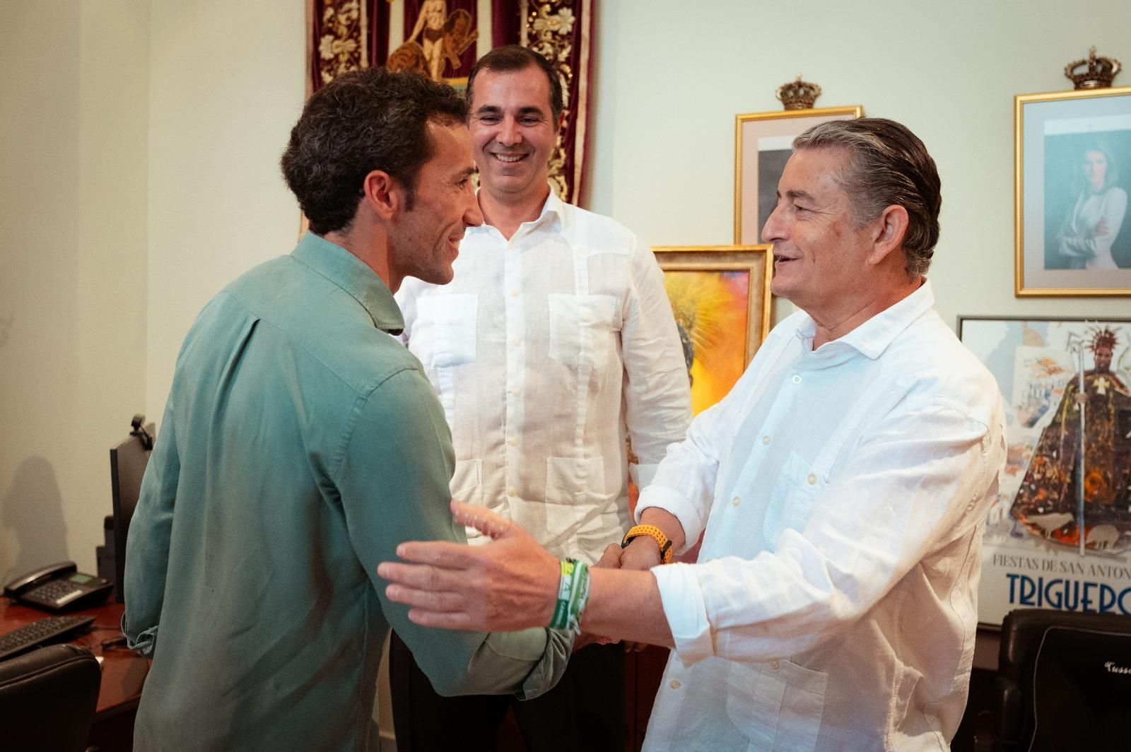 Imágenes del comienzo de las Fiestas Taurinas Tradicionales de Trigueros