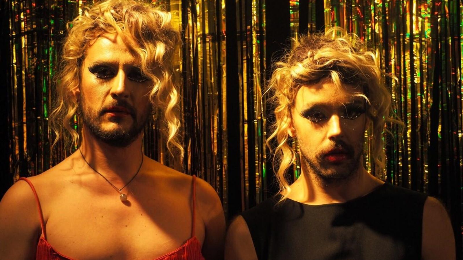 Con Antonio L. Pedraza en una imagen de ‘Yo quiero ser Nomi Malone’.