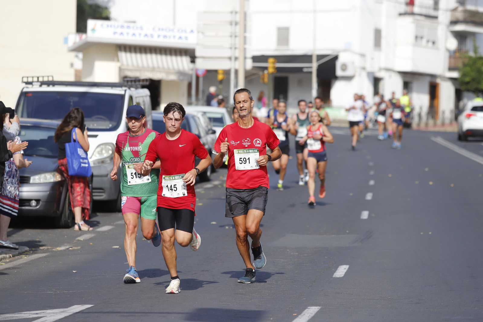 Las imágenes de la vuelta a Huelva de atletismo