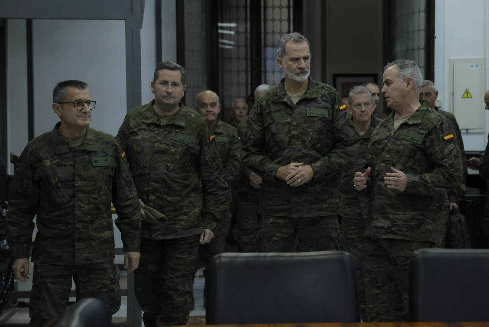 Las fotos de la visita de Felipe Vl a Capitanía