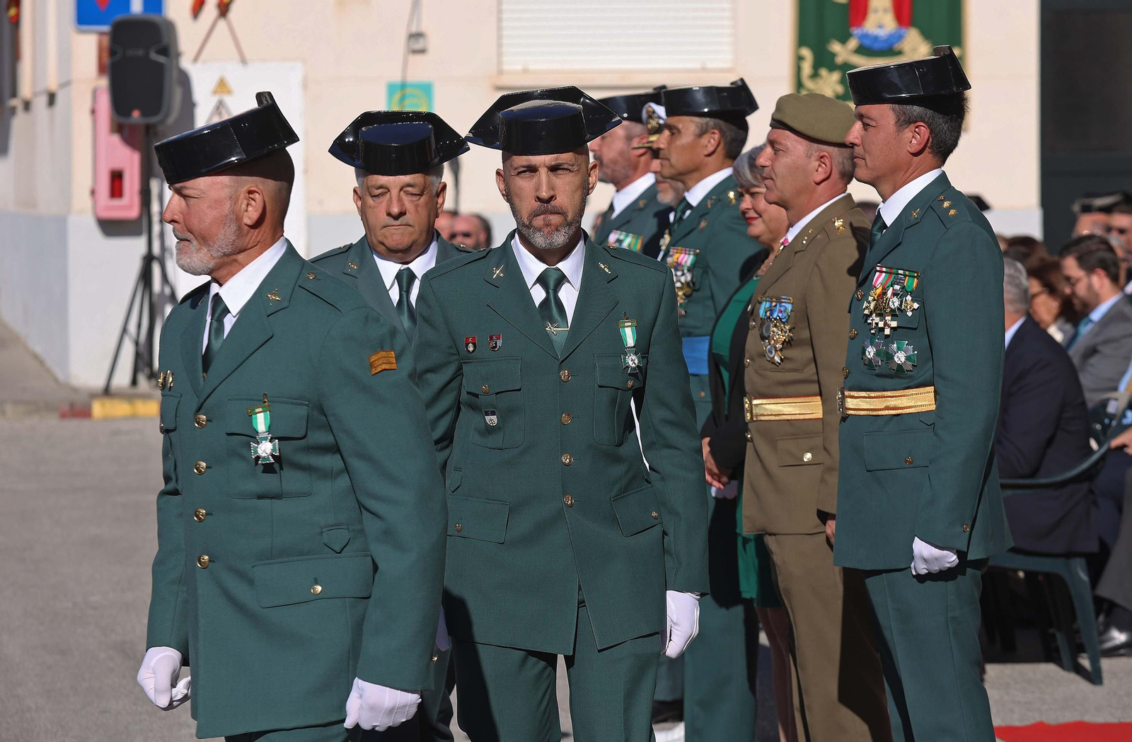Imágenes del 180º Aniversario de la Guardia Civil en Algeciras